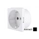 INTERIO Antracit prikljucnica SUKO 2P E 16A 2M