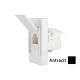 INTERIO Antracit priklj. telef . ravna RJ11 6/4
