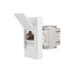 INTERIO signal bela priklj.RJ4 5 ravna CAT6a STP 1M