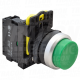 Istaknuti sklopka zeleni1×NO. 5A/230V AC-15. IP42