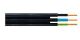 Pljosnati uzidni kabl PPR 3x1.5 crni