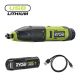 Bežični alat za rezbarenje USB Lithium™ 4V (2,0 Ah) Ryobi RPC4-120G