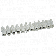 Fleksibilna redna stezaljka H profil 12 član 4 mm2 450 V