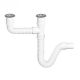 SIFON ZA SUDOPERU 2/1 Ø60MM – CAPO CASA SR0001