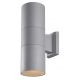 GRAY spoljna zidna  lampa  2XGU10 max35W alum. IP44