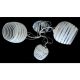 VENERA-3 nadgradna spot  lampa 3xE27
