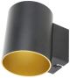 SPY zidna spot lampa G9 crno zlatna