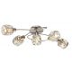 SISSI-5CS nadgradna spot lampa  5XE14. 40W. NIKAL KROM