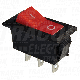 Aparatna sklopka preklopna crvena 6A 250V