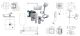 SET UGRADNA BATERIJA   RUŽA, BATERIJA ZA LAVABO CERAPLAN III 3/1 – IDEAL STANDARD B1153AA