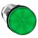 Signalna lampica LED zelena 24V AC DC