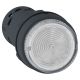 Svetleći taster prozirni LED 1NO 24V