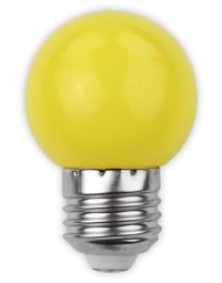 LED dekorativna sijalica G45 1W E27 žuta