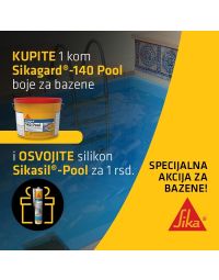 Sikagard 140 Pool boja za bazene 10 kg