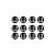 Nalepnica 1/1 FI 12.5mm /L2/ 41335