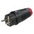 Gumeni utikač na kabl IP54 16A 250V, PCE
