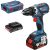 Bosch GSR 18 V-EC akumulatorska bušilica / odvrtač sa 2x4,0Ah Li-Ion baterijama u L-Boxx koferu, 06019E8101