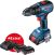 Akumulatorska bušilica - odvrtač Bosch GSR 18V-50, 3x2.0Ah, 06019H5005