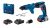 Bosch GTB 185-Li akumulatorski odvrtač za suvu gradnju, 2x2,0 Ah + nastavak sa magacinom za vijke GMA 55, 06019K7022