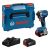Bosch aku udarni odvrtač GDR 18V-215, 2x 4.0Ah, L-Boxx 136, 06019N2002