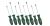 Bosch 8-delni set odvijača PH/PZ/SL/TX 1600A02BX8