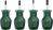 Bosch 4-delni set mini odvrtača, 1600A032UJ