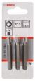 Bit odvrtača ekstra-tvrdi Bosch 2607001573, PZ 3, 51 mm
