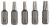 5-delni paket bitova odvrtača ekstra tvrdi (Torx®) Bosch 2607001768, T 10; T 15; T 20; T 25; T 30; 25 mm