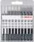 10-delni set listova ubodne testere Basic za drvo Bosch 2607010629, T 119 BO (2x); T 119 B (4x); T 111 C (4x)