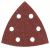 25-delni set brusnih listova za delta-brusilicu, granulacija 40 Bosch 2607019487