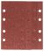 25-delni set brusnih listova za vibracionu brusilicu, granulacija 40, 60, 80, 120 Bosch 2607019495