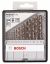 13-delni Robust Line set burgija za metal HSS-Co Bosch 2607019926, 1,5; 2; 2,5; 3; 3,2; 3,5; 4; 4,5; 4,8; 5; 5,5; 6; 6,5 mm