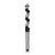Vijugava burgija za drvo, šestostrano Bosch 2608585702, 15 x 95 x 160 mm, d 11,1 mm