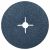 Brusni fiber disk R574, Best for Metal Bosch 2608607256, Prečnik 180 mm; granulacija 36