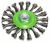 Točak od pletene žice 115, nerđajući Bosch 2608622106, 115 mm, 0,5 mm, M14