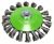 Pletena pljosnata četka 115, nerđajuća Bosch 2608622109, 115 mm, 0,35 mm, M14