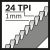 List univerzalne testere S 922 AF Bosch 2608656013, Flexible za Metal