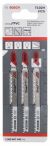 List ubodne testere T 102 H Bosch 2608667445, Clean za PVC