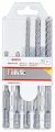 5-delni set hamer burgija SDS plus-5X Bosch 2608833910, 5; 6; 6; 8; 10 mm