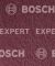 Bosch EXPERT N880 podloga od filca za ručno brušenje od 115 x 140 mm, veoma fino A, pakovanje od 2 komada, 2608901220