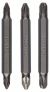 3-delni set dvostranih nastavaka PZ x 60 mm Bosch 2609255962