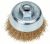 Lončasta žičana četka 70 mm, žica 0,3 mm, M14 Bosch 2609256500