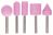 Set brusnih kamena 15, 20 i 25 mm, drška 6 mm, 5 kom Bosch 2609256549