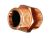 Dvostrana mesingana spojnica Profiair 42386-5, 1/4" AGx3/8" AG SB