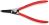 Knipex klešta za spoljašnje sigurnosne prstenove 210mm 46 11 A3