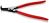 Knipex klešta za spoljašnje sigurnosne prstenove kriva 300mm 46 21 A41