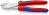 Knipex 74 05 200 Bočne sečice ojačane hromirana 200 mm