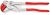Knipex klešta za lomljenje pločica 250mm 91 13 250