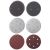 Einhell EN 49491066 set brusnih mreža i papira, 225mm, 15 delova