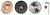 Einhell 49575915 mini set listova za cirkular, 89x10mm, 5kom